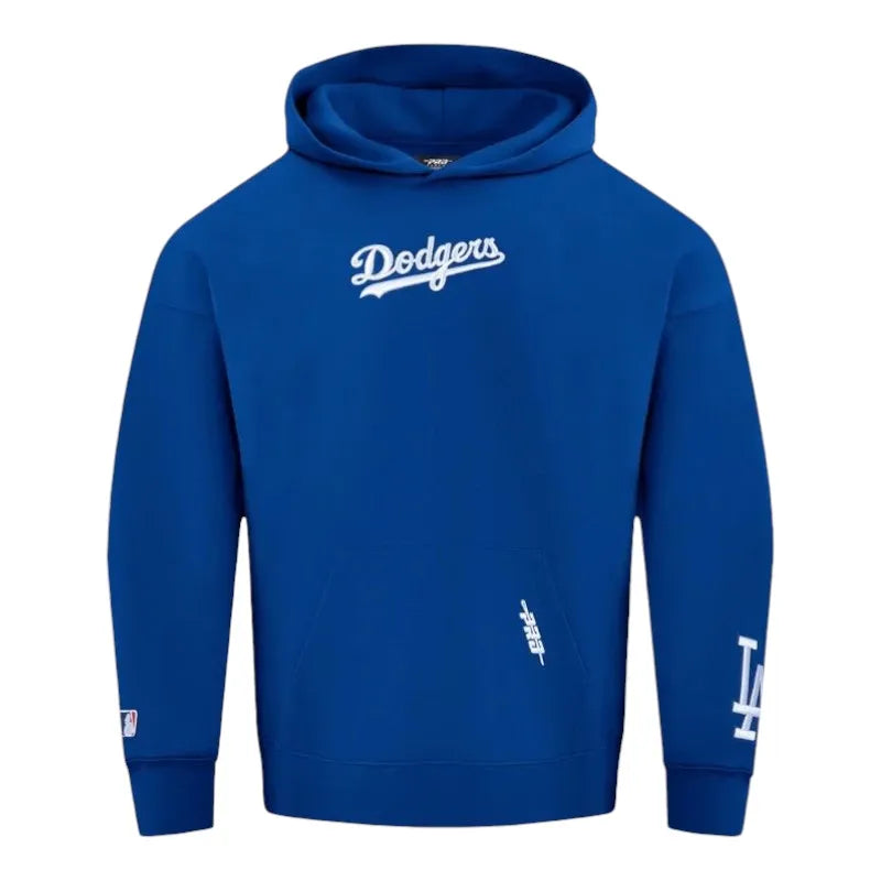 Pro Standard Los Angeles Dodgers Wingspan Drop Shoulder Blue Hoody