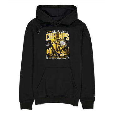 New Era Los Angeles Dodgers 8X World Series Champions Ring Black Hood