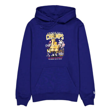 New Era Los Angeles Dodgers 2024 Waving World Series Champions Royal Hood