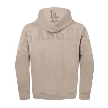 Pro Standard Los Angeles Dodgers Wingspan Drop Shoulder Taupe Hoody