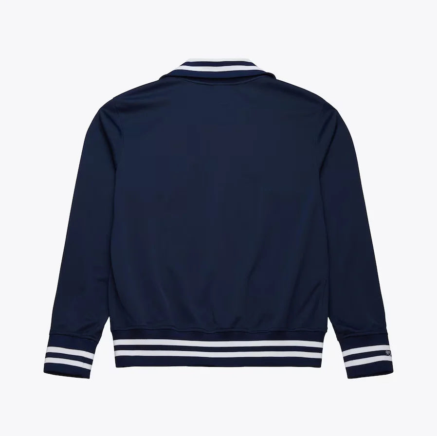 Mitchell & Ness Los Angeles Dodgers Navy On White Batting Practice Jacket