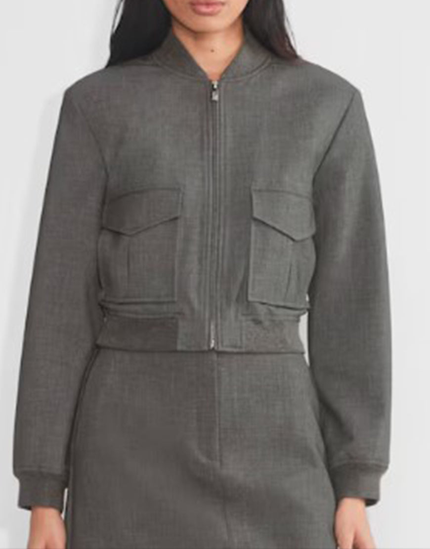 After Midnight 2025 Taylor Tomlinson Grey Jacket