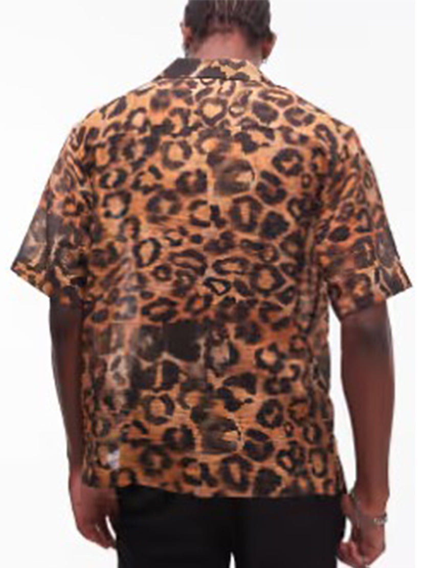 90 Day Hunt For Love 2025 Rob Leopard Print Shirt