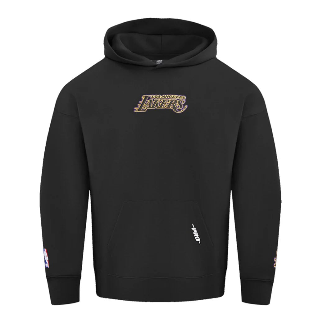 Pro Standard Los Angeles Lakers Wingspan Drop Shoulder Black Hoody
