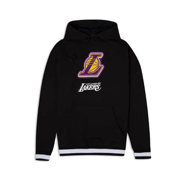 New Era Los Angeles Lakers Logo Select Black White Pullover Hoody