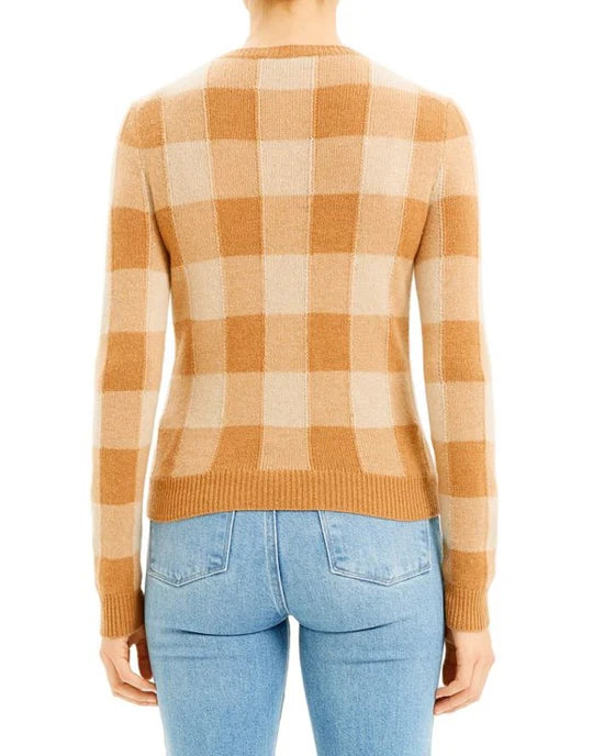 Elsbeth S02 Barb Checkered Plaid Sweatshirt