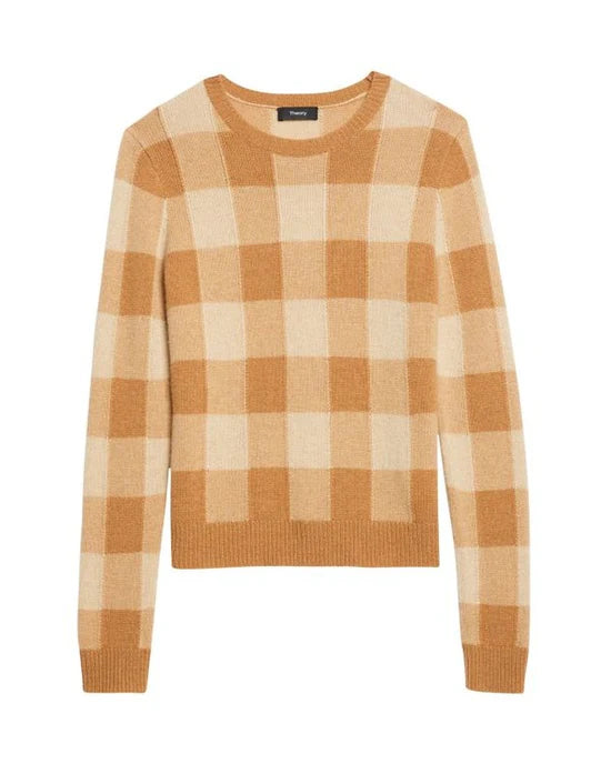 Elsbeth S02 Barb Checkered Plaid Sweatshirt