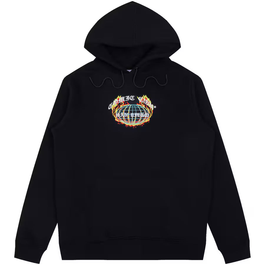 Freeze Max Black 2024 San Diego Comic Con World Wide Pullover Hoodie
