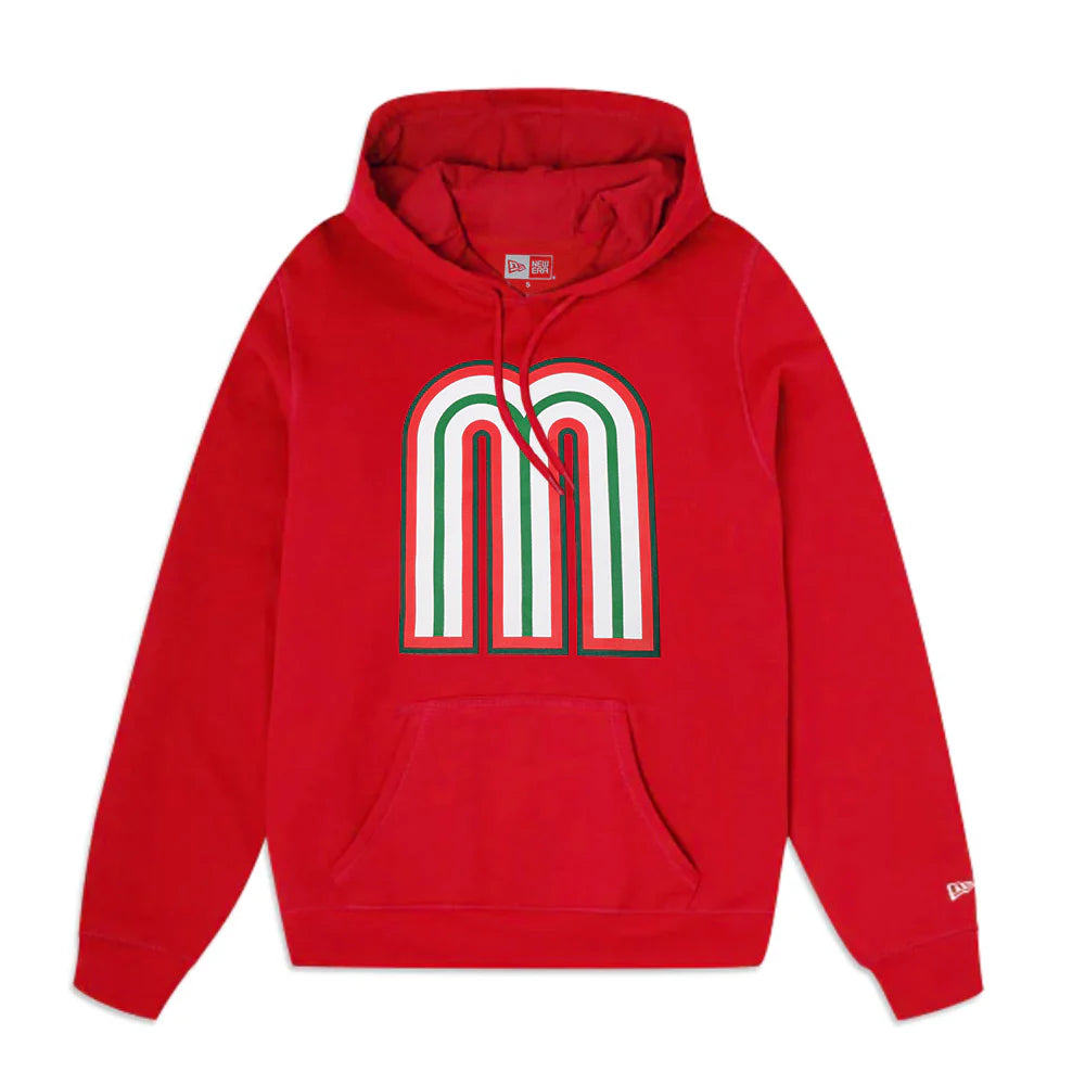 New Era Mexico World Baseball Classic Scarlet Red Hood