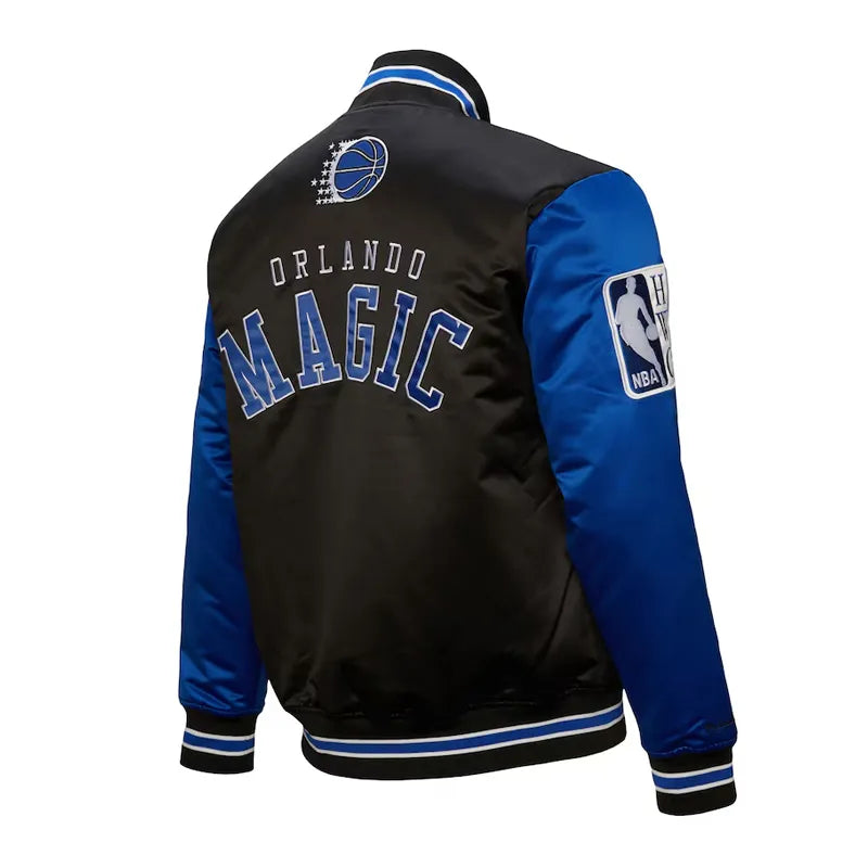 Primetime Orlando Magic Black and Blue Jacket
