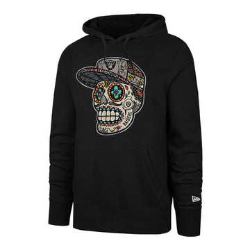 New Era Las Vegas Raiders Black Skull Hood