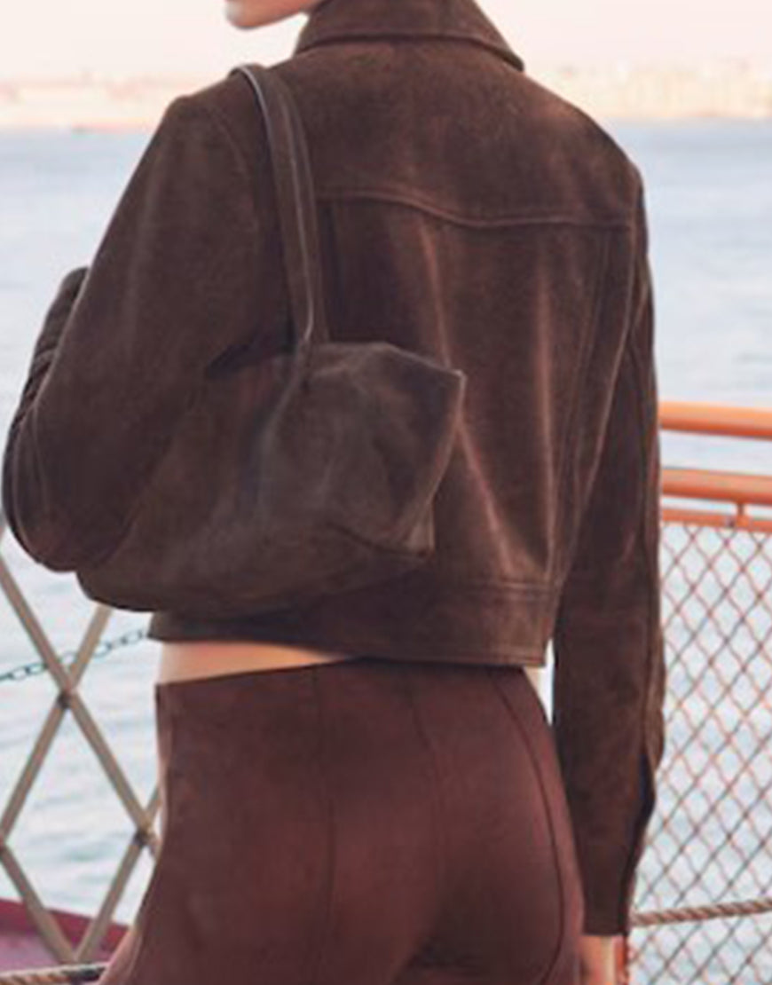 After Midnight 2025 Taylor Tomlinson Brown Jacket