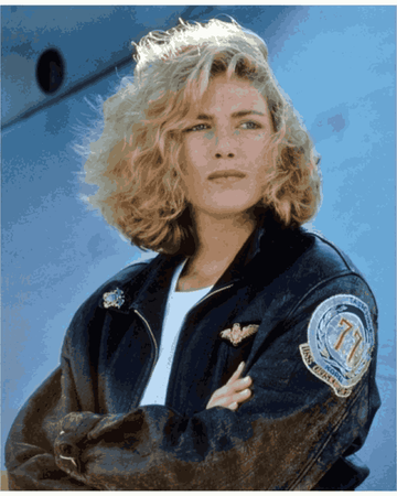 Top Gun Kelly Mcgillis Charlie Jacket