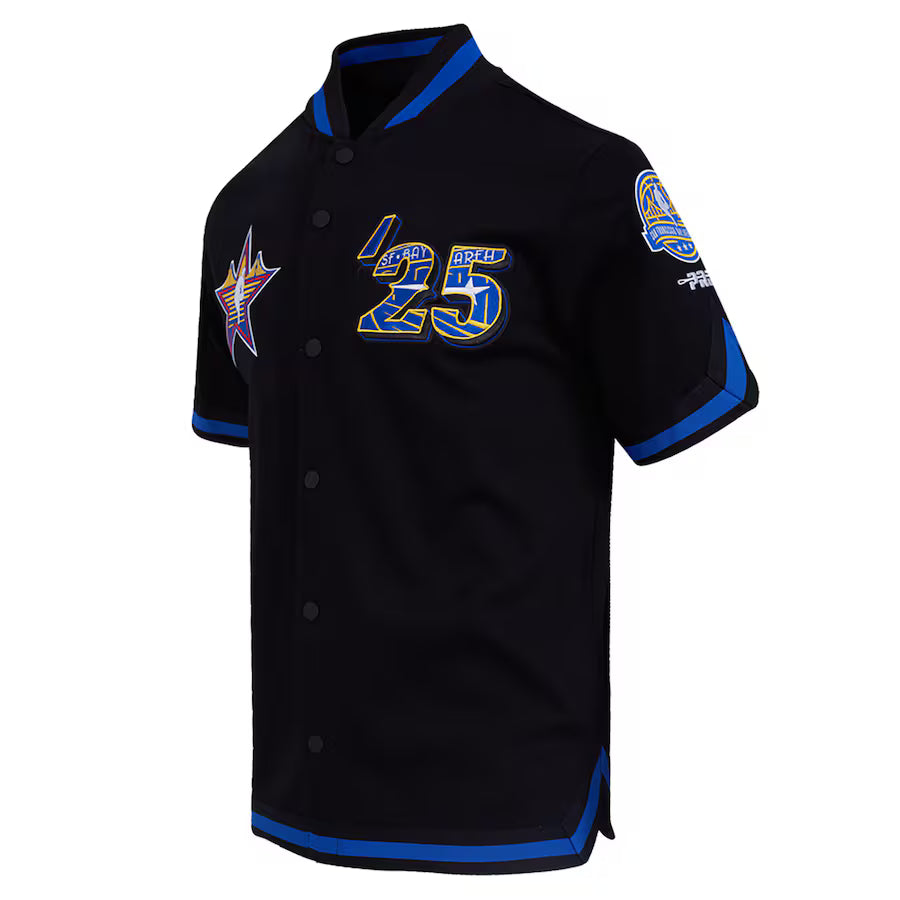 Unisex 2025 NBA All-Star Game Pro Standard Black Full-Snap Warm-Up Jacket
