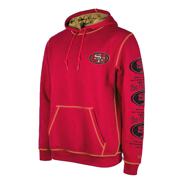 New Era San Francisco 49ers Team Split Hood