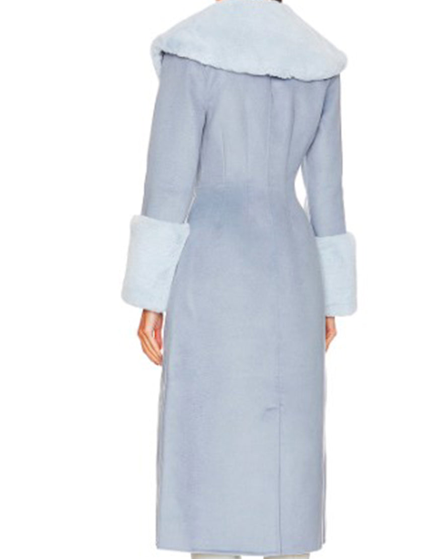 Access Hollywood 2025 Emily Orozco Fur Trim Coat