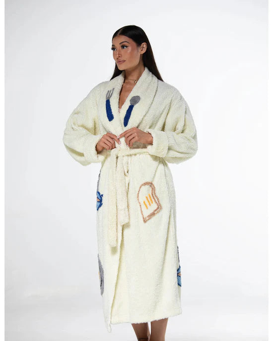 The Nanny S01 Fran Drescher Breakfast Robe
